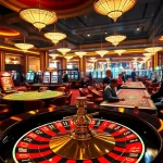 Players enjoy thrilling games at a luxurious casino featuring https://go8.sa.com/ exciting roulette and poker tables.