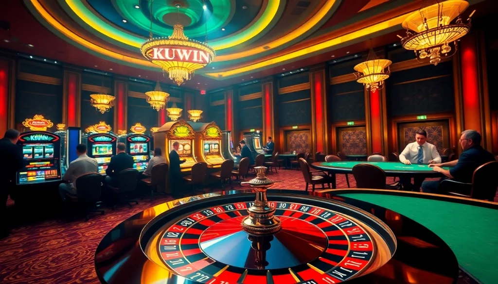 Experience the thrill of gambling at the luxurious KUWIN casino, perfect for high-stakes excitement.