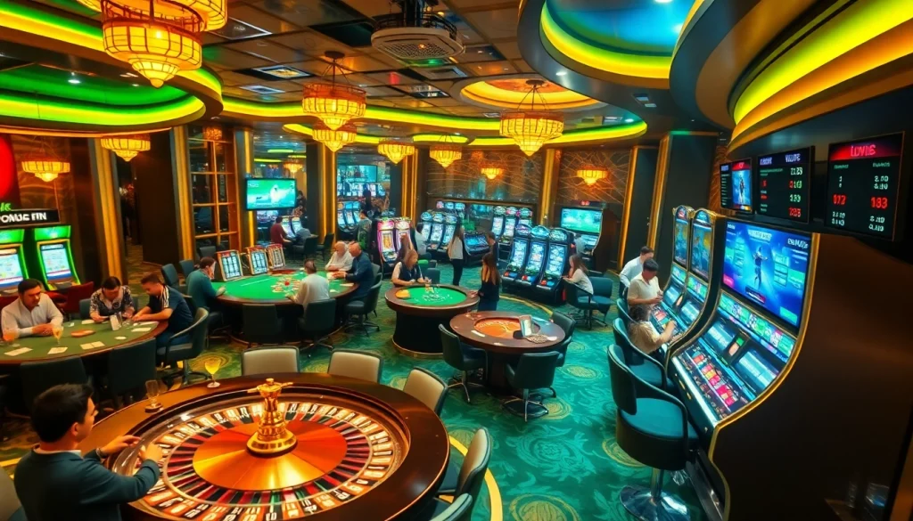 Experience the thrill of gambling with lương sơn tv showcasing exciting casino activities and live sports betting.